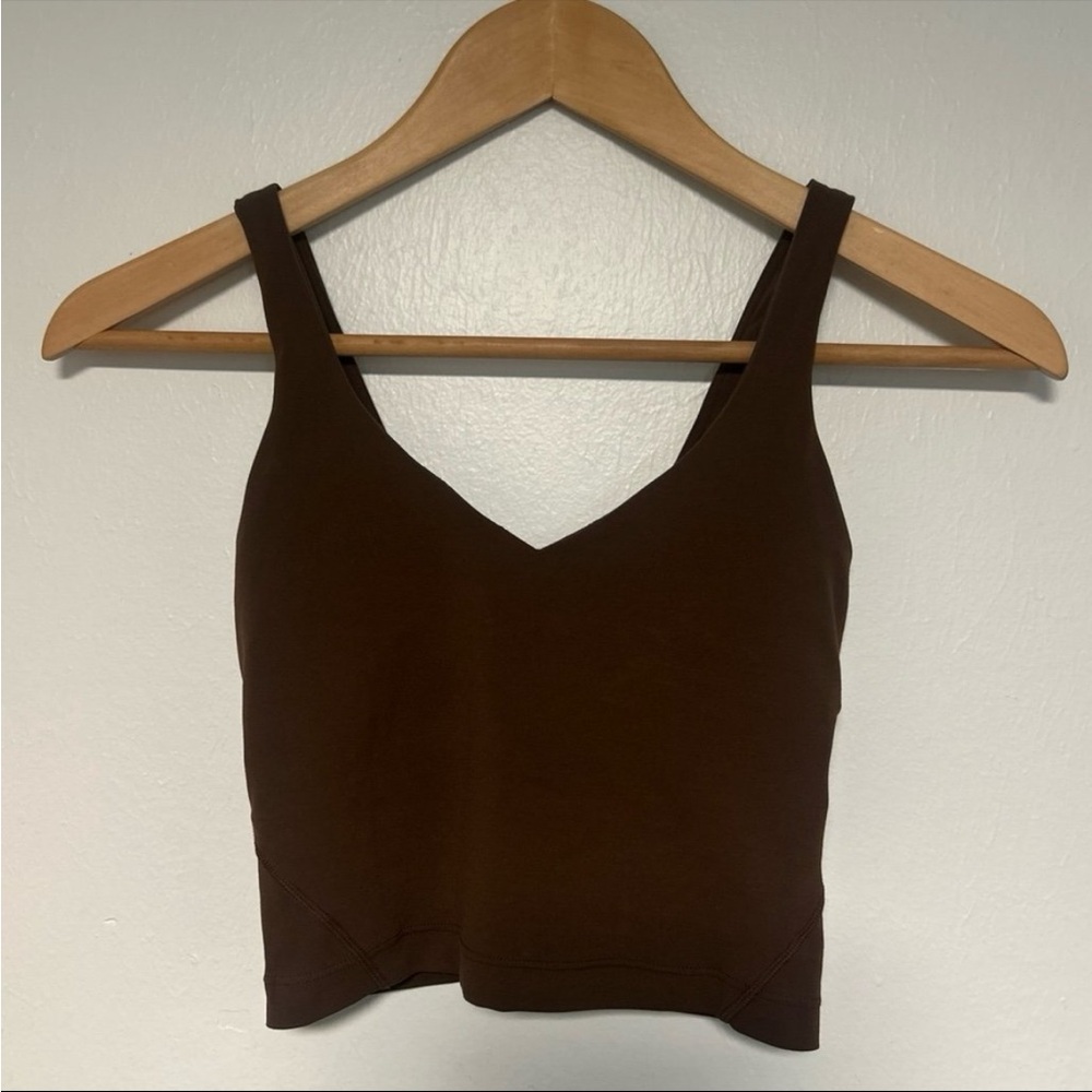 ✨SALE Lululemon Athletica Brown Camisole Top 0 XS